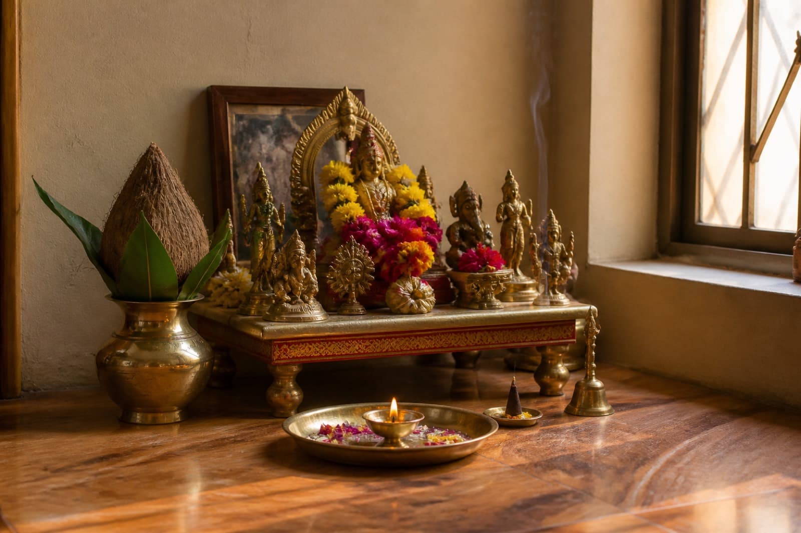 Representative image — Home Pooja in Ujjain — IndyPooja
