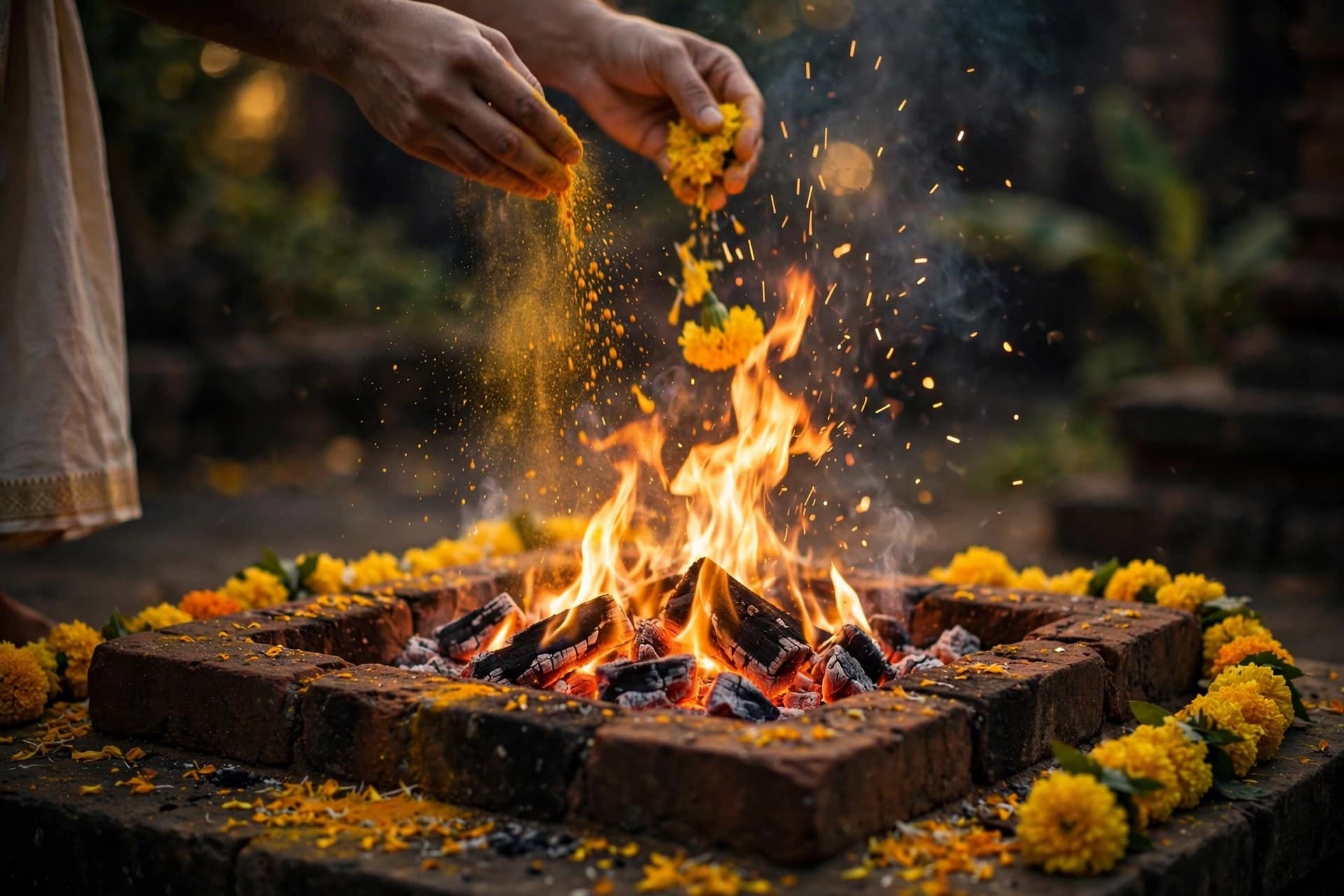 Representative image — Baglamukhi Havan & Jaap — IndyPooja
