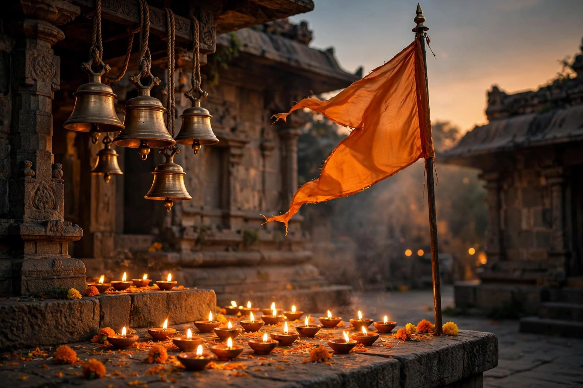 Representative image — Hanuman Chalisa Paath (108×) — IndyPooja