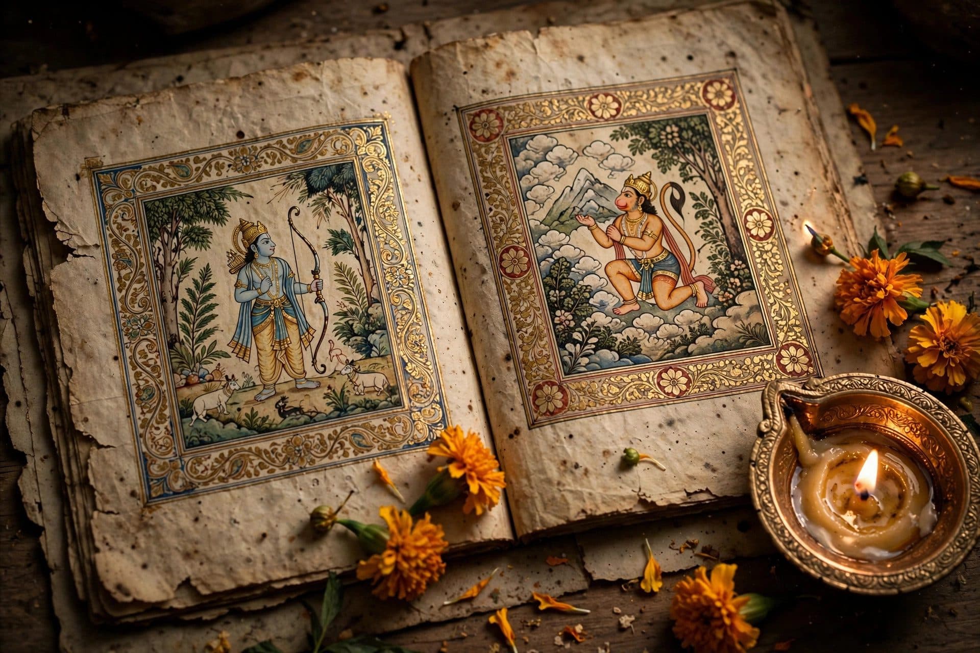 Representative image — Akhand Ramayan Paath — IndyPooja